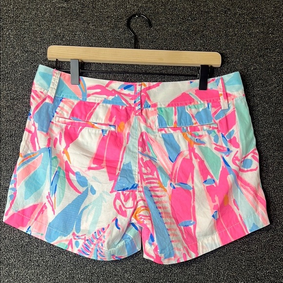 Lilly Pulitzer Callahan Vibrant Summer Style Shorts, Womens 4 - Picture 5 of 7